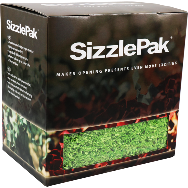 SizzlePak® Vulmateriaal, papier, 1.25kg, limoengroen 1
