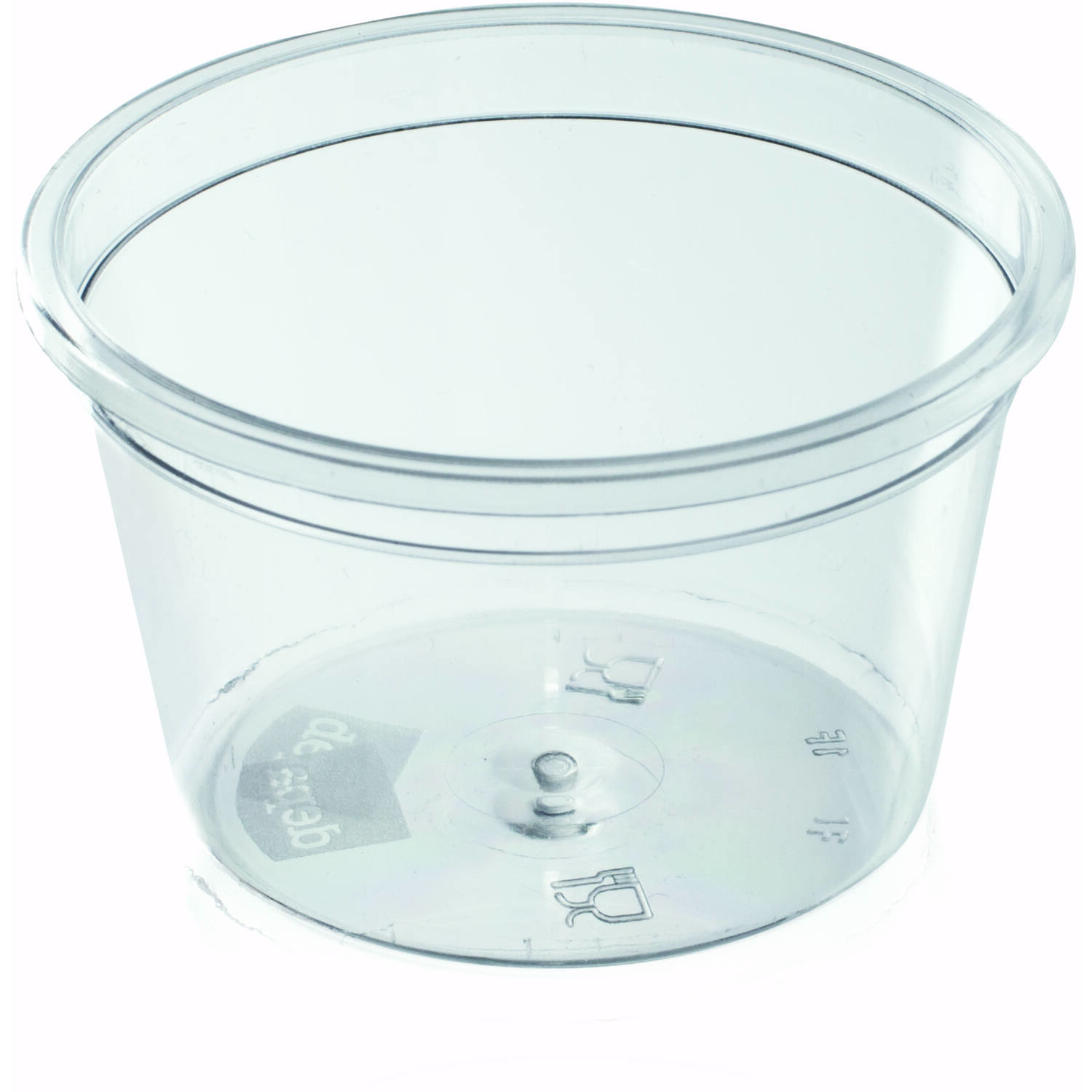 Cup, botercup, 30ml, pS, glashelder 1
