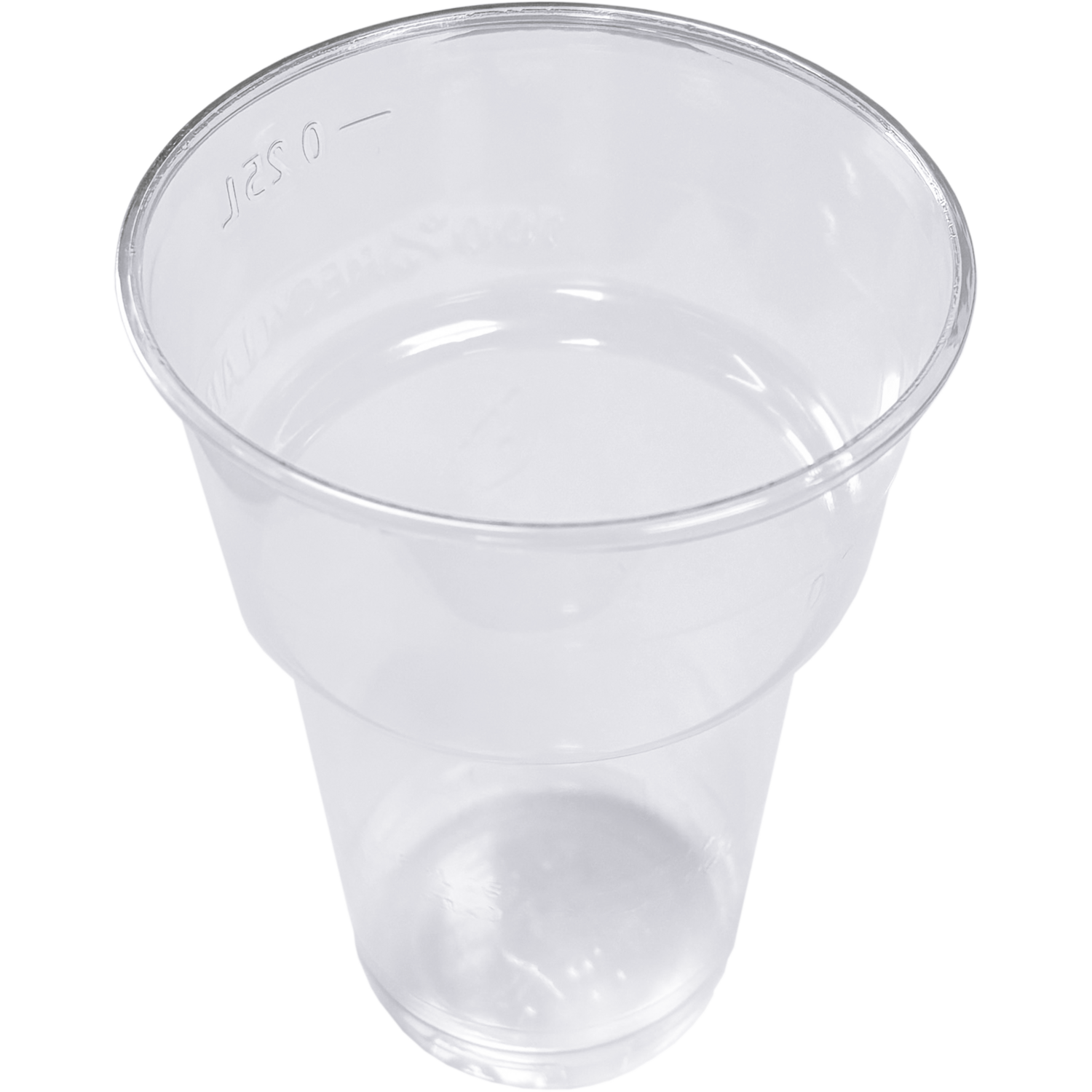 Glas, bierglas, Proppy, gerecycled PET, 250ml, 108mm, helder 3