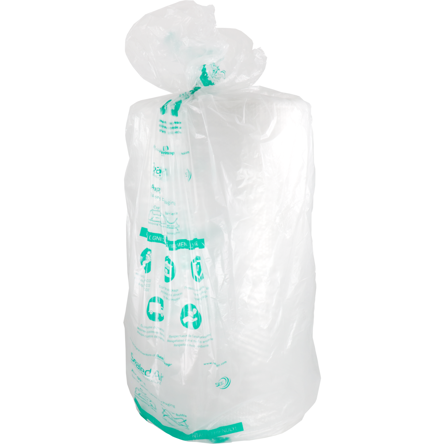 SendProof® Folie, luchtkussenfolie, LDPE, 100cm, 150m, 80my, 4mm, transparant 2
