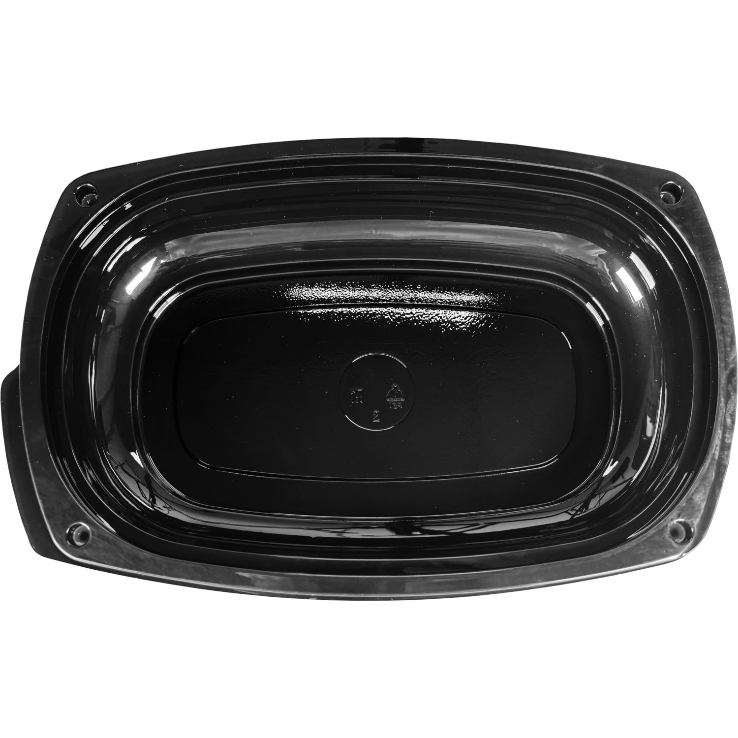 Schaal, cateringschaal, gerecycled PET, 295x190x zwart 3