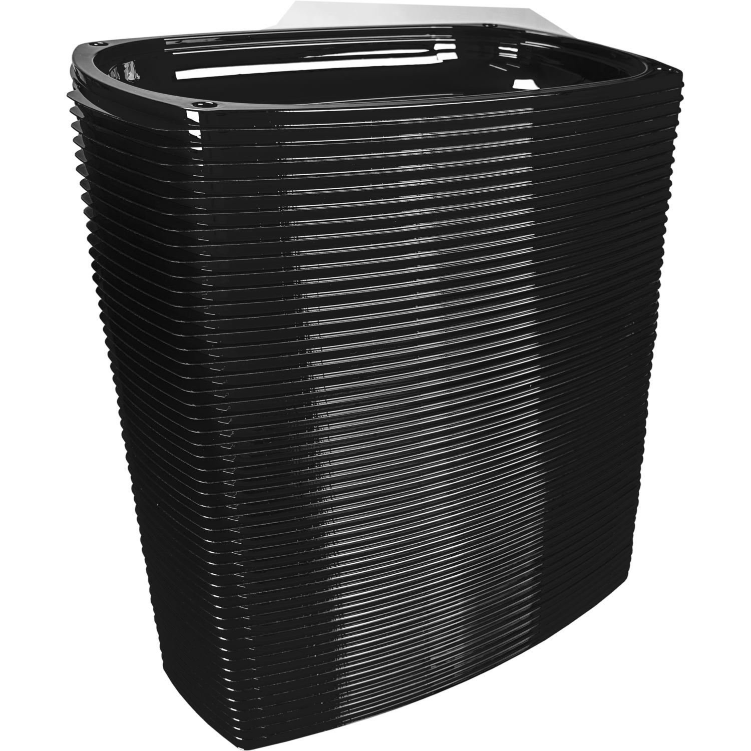 Schaal, cateringschaal, gerecycled PET, 295x190x zwart 4