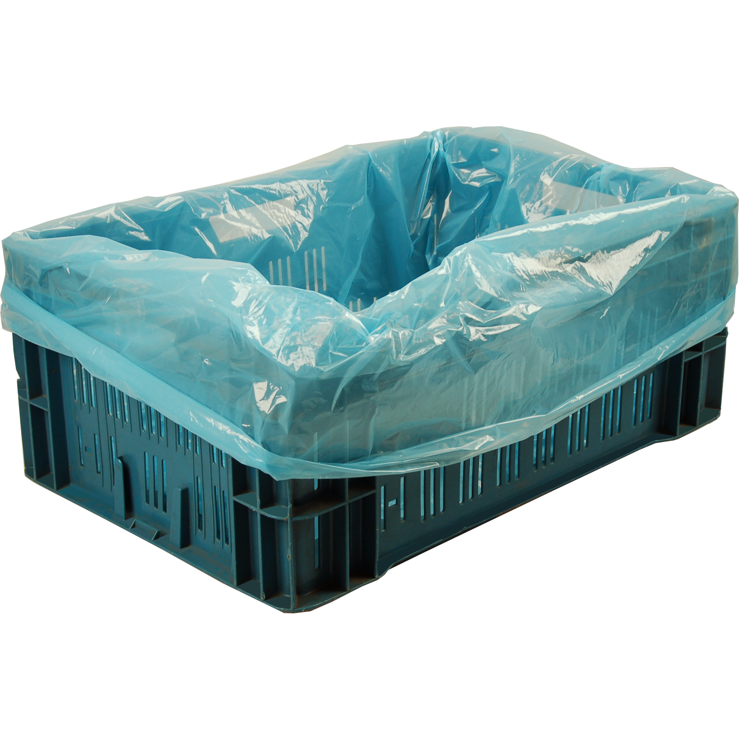 Top Quality Zak, Kratzak, HDPE, 60/ 21x80cm, blauw 1