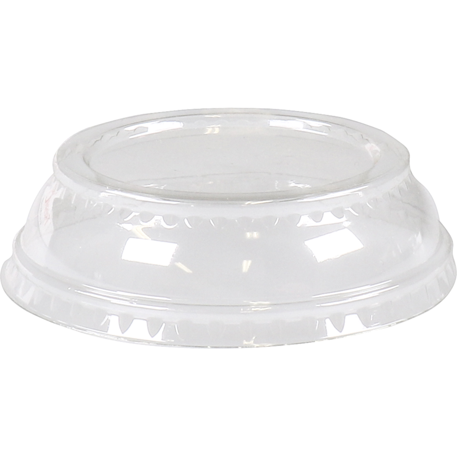 Deksel, shaker, 3-in-1-concept, Gerecycled PET, plat dome, Ø93mm, 20mm, transparant 1