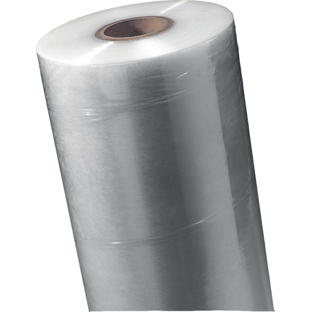 Folie, machinerol stretchfilm, LLDPE, 50cm, 1500m, 23my, transparant 1