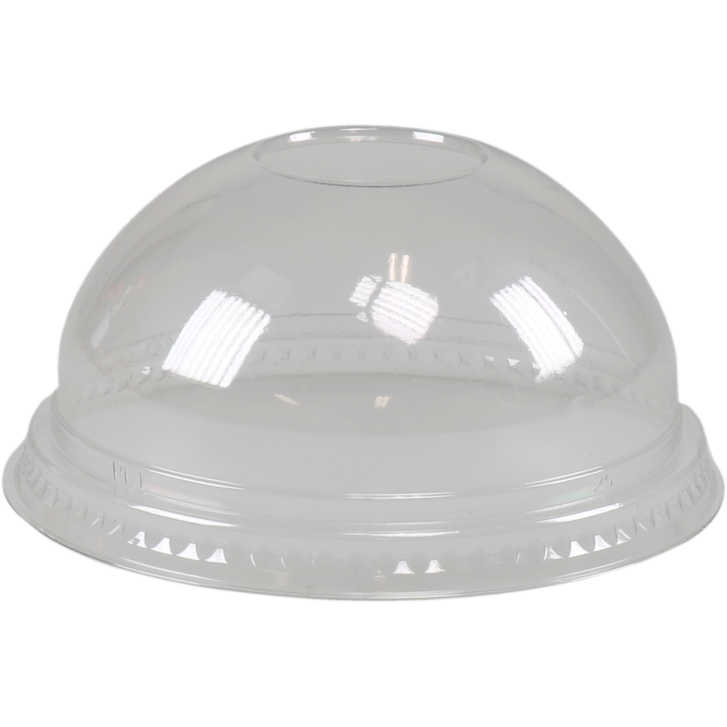 Deksel, Gerecycled PET, bol, Ø95mm, glashelder 1