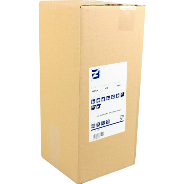 Folie, rekfolie ongeperforeerd, PVC, SPMC3, 40cm, 1500m, 12my, transparant 2