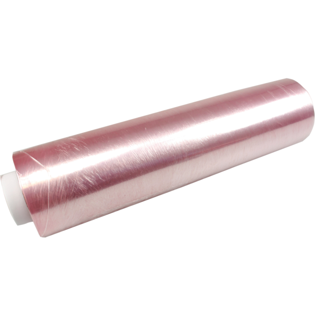 Folie, rekfolie ongeperforeerd, PVC, 30cm, 300m, 8my, transparant 1