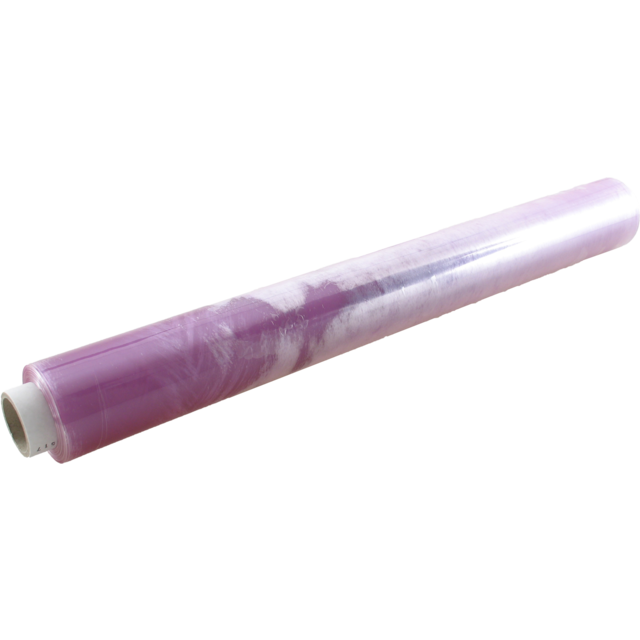Folie, rekfolie ongeperforeerd, PVC, 60cm, 300m, 8my, transparant 1