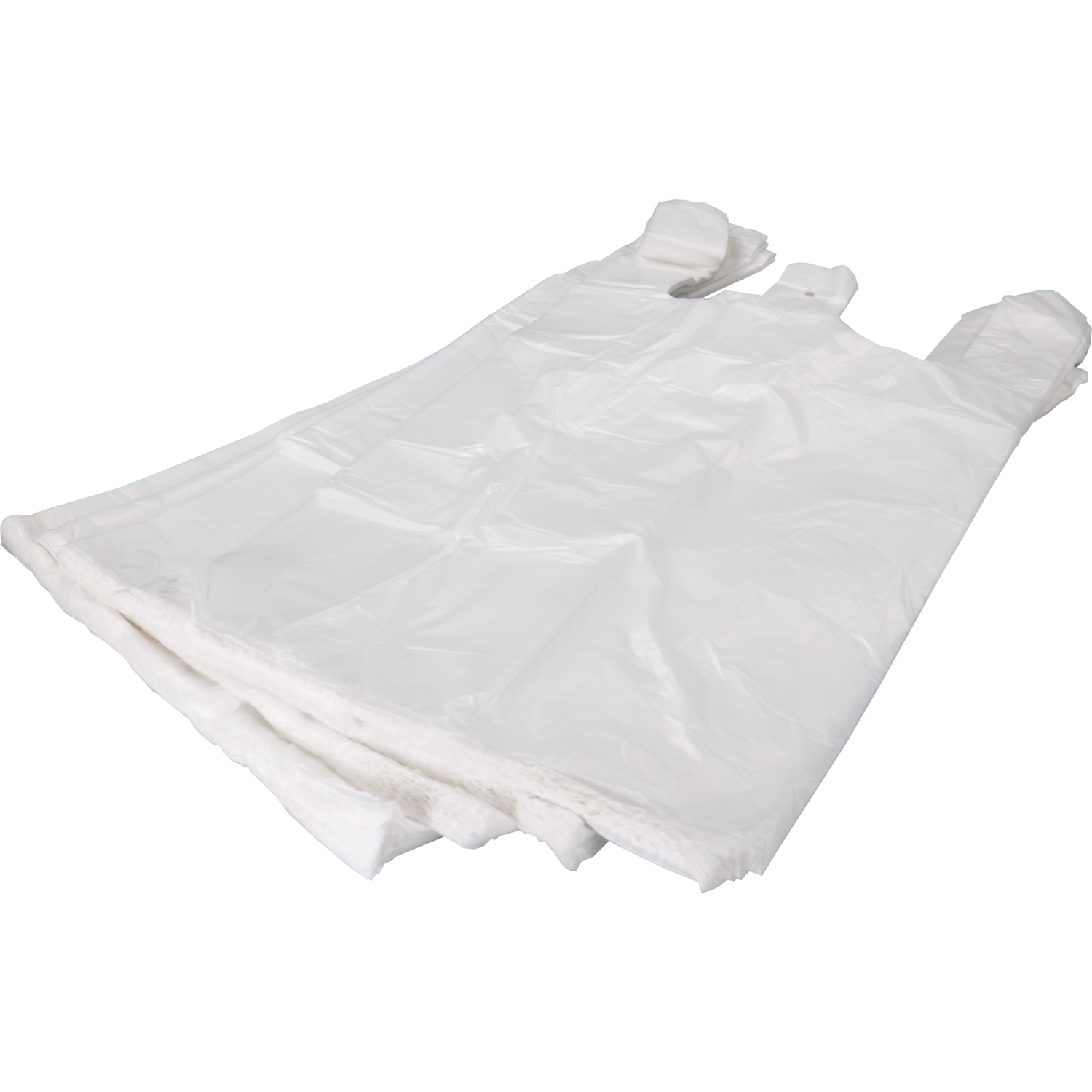 Top Quality Tas, HDPE, geblokt, 27x 6x48cm, hemddraagtas, wit 2