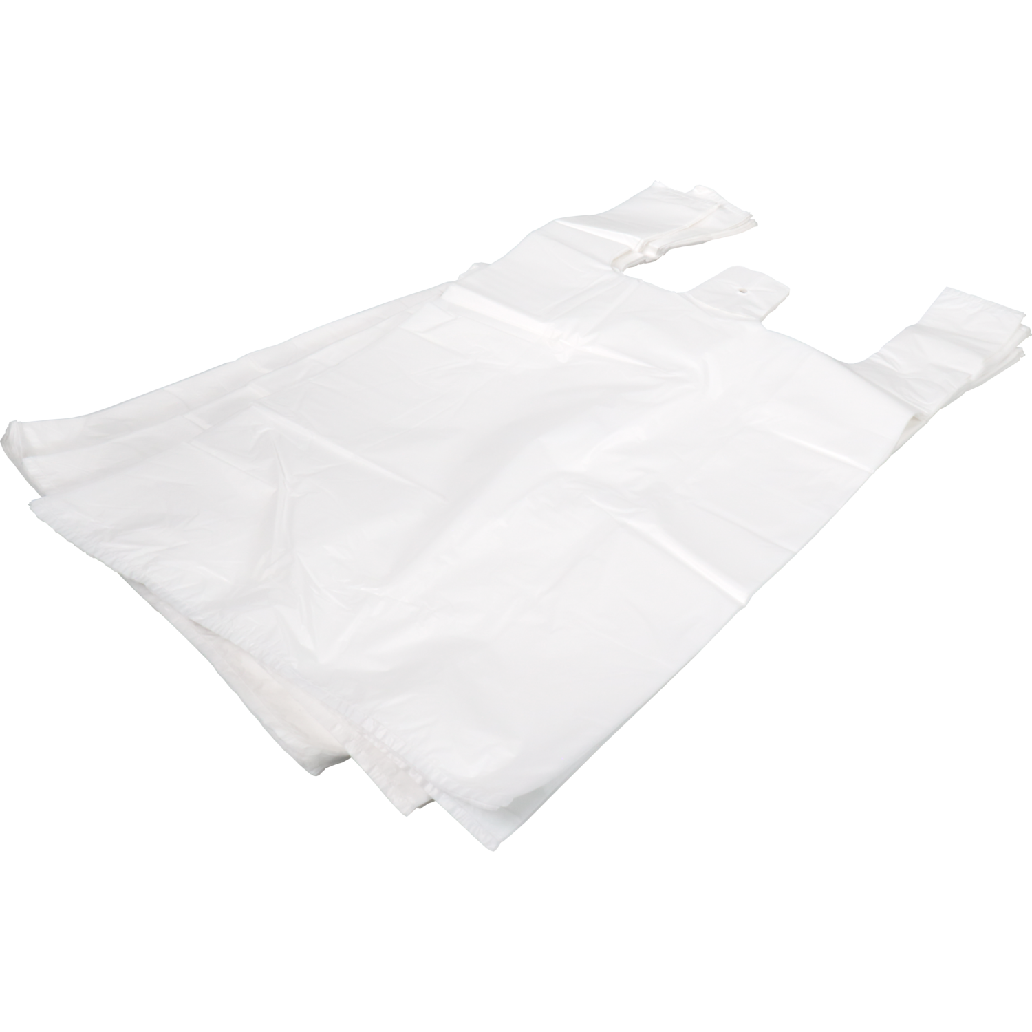 Top Quality Tas, HDPE, 28x 7x50cm, hemddraagtas, wit 2