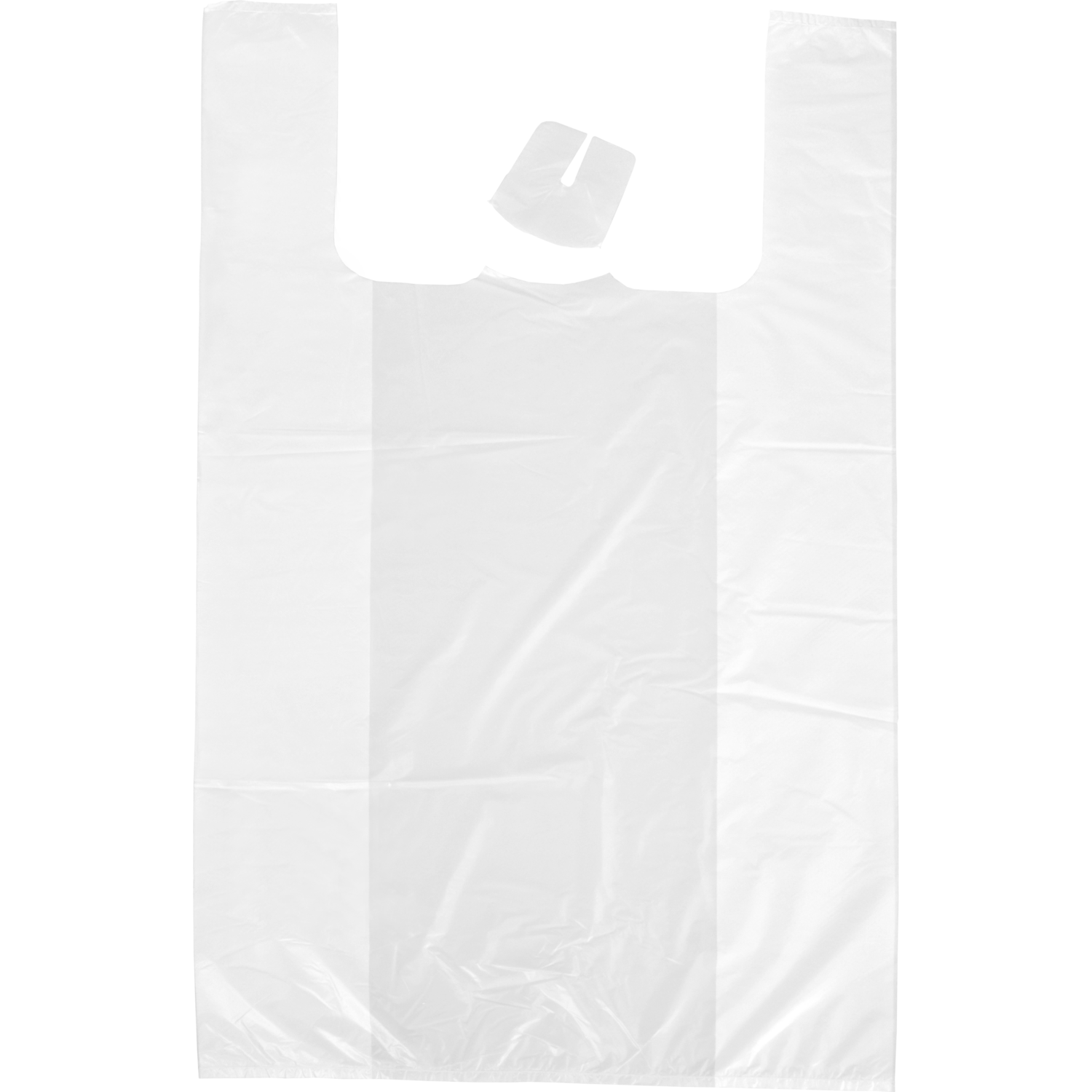 Top Quality Tas, HDPE, 28x 7x50cm, hemddraagtas, wit 1