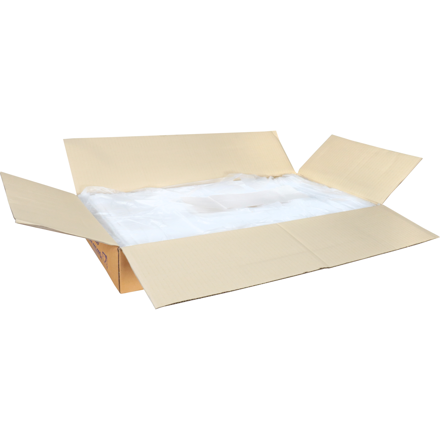 Top Quality Tas, HDPE, 30x 2x10x60cm, hemddraagtas, wit 4