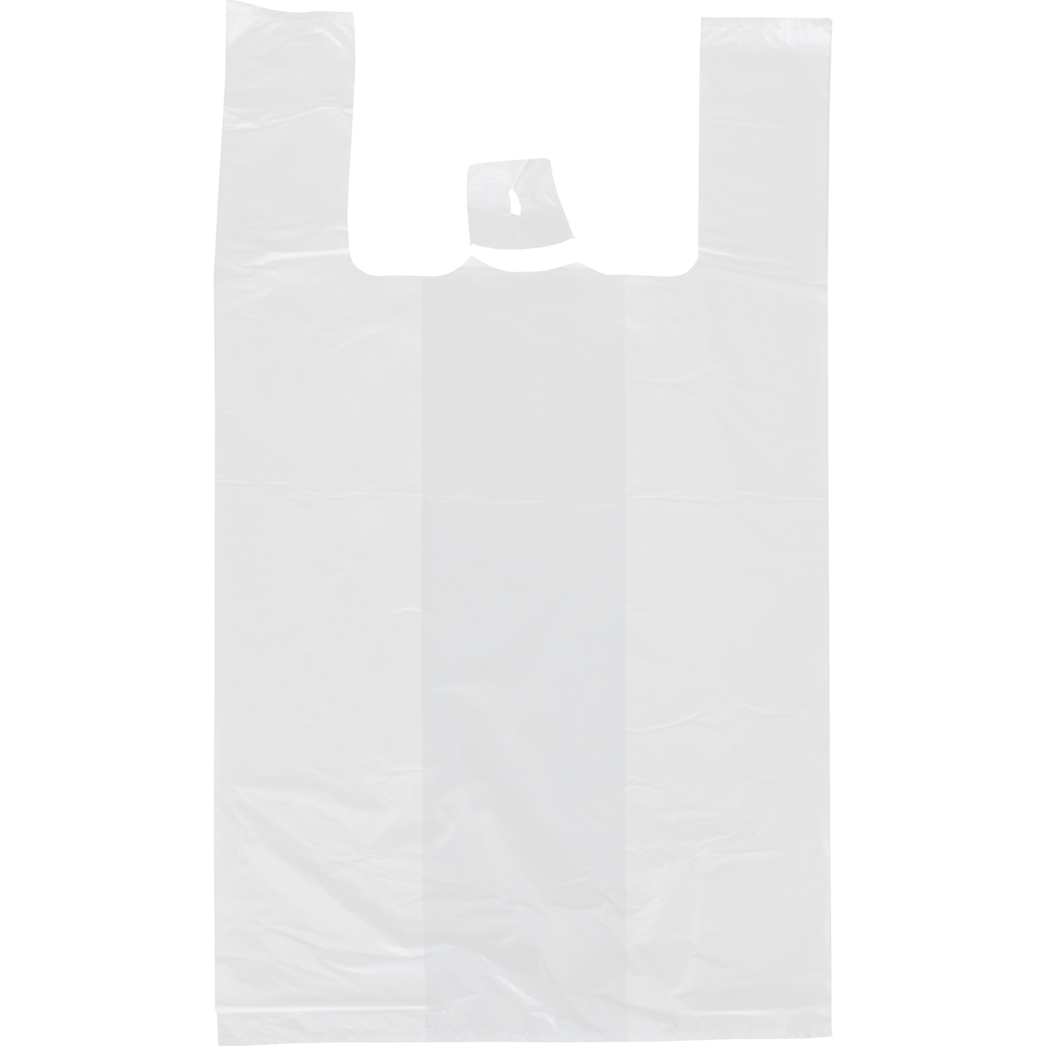 Top Quality Tas, HDPE, 30x 2x10x60cm, hemddraagtas, wit 1