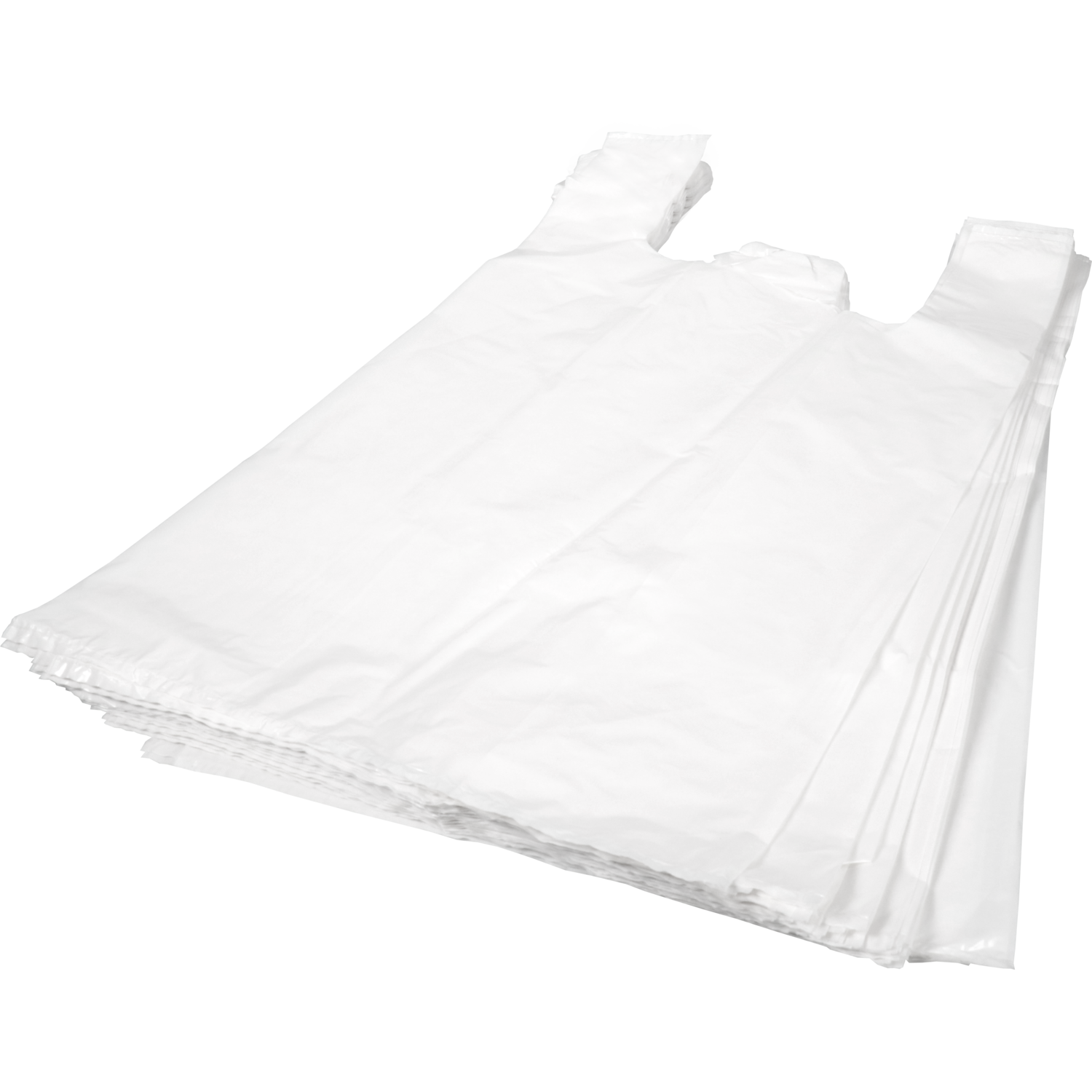 Tas, LLDPE, geblokt, 30x 10x60cm, hemddraagtas, wit 2