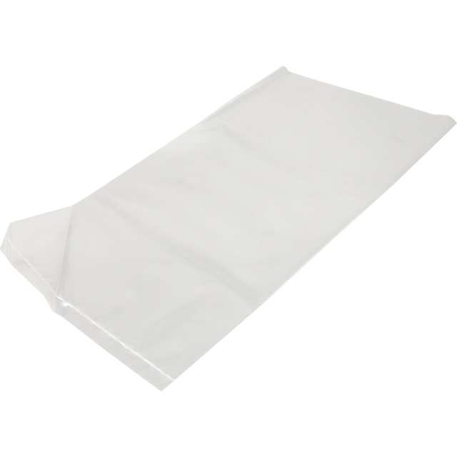 Zak, Vlakke zak, LDPE, 20x37cm, 80my, transparant 1