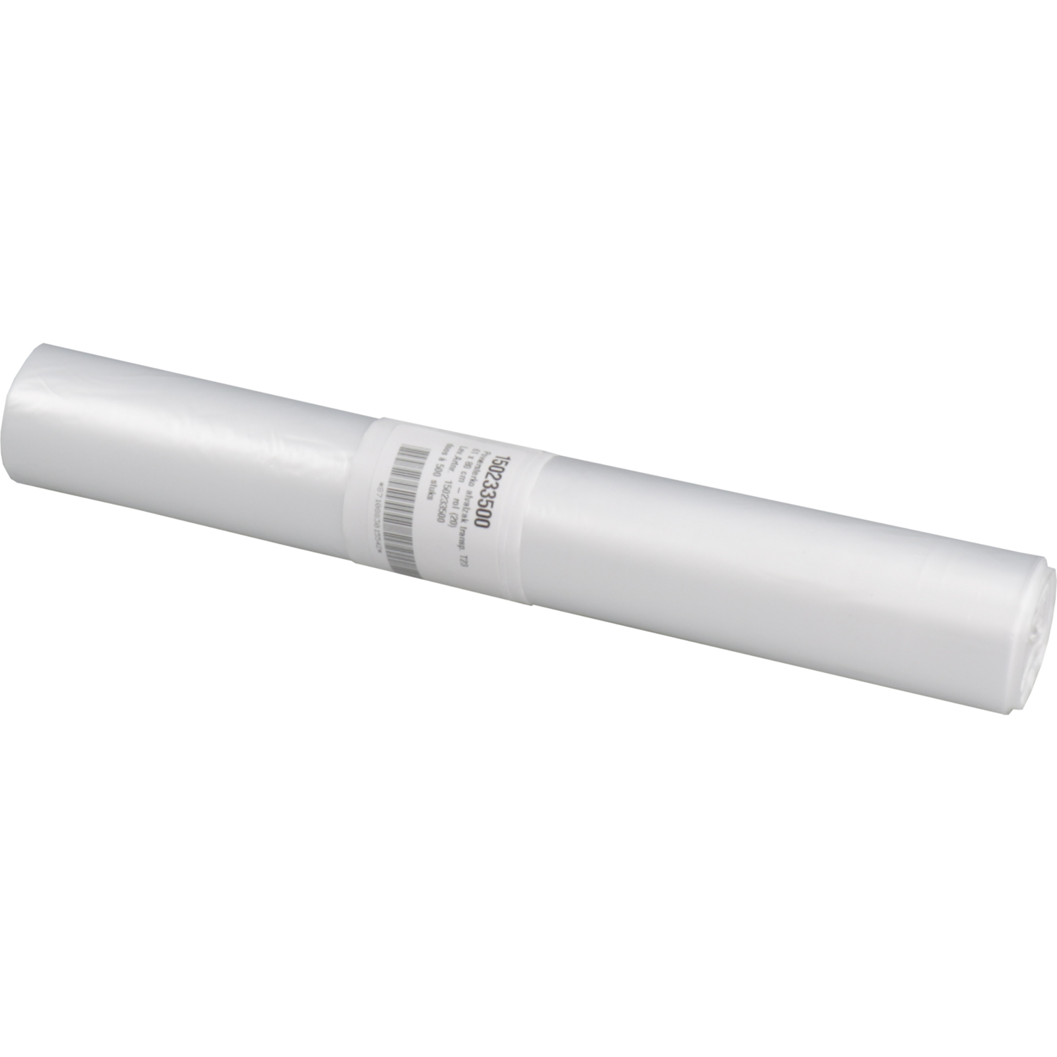 PowerSterko Afvalzak, HDPE, 61x80cm, T23, transparant 2