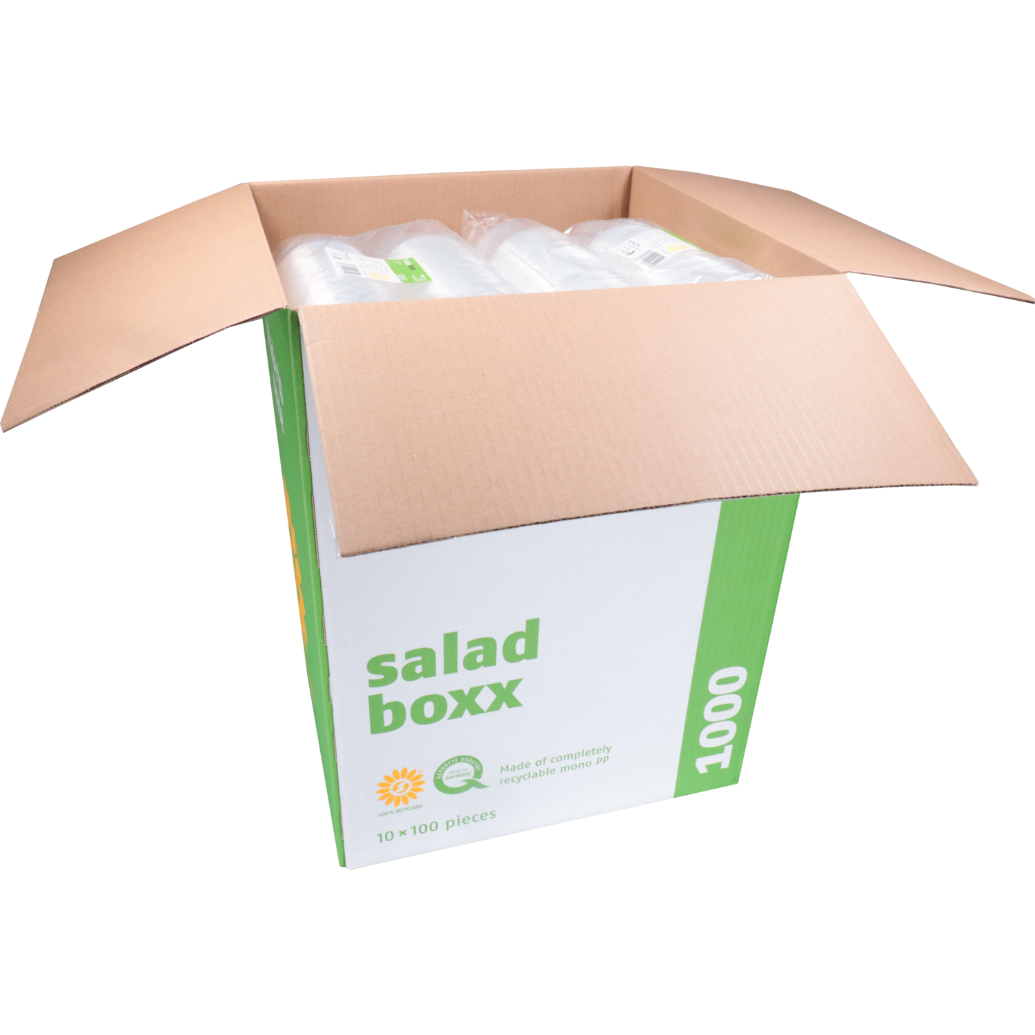 Bak, PP, 500ml, Ø101mm, 103mm, transparant 5
