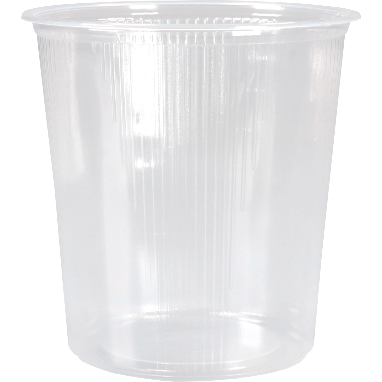 Bak, PP, 500ml, Ø101mm, 103mm, transparant 1