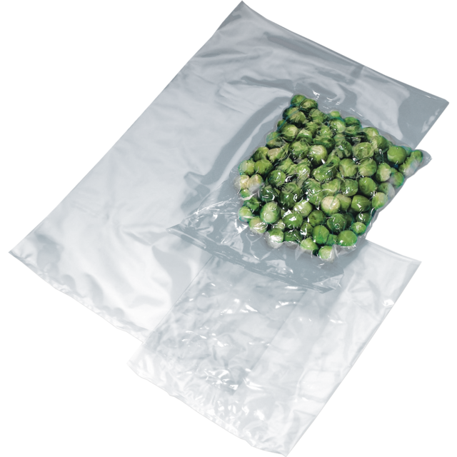 Zak, Vacuümzak, PA + PE, 25x45cm, 90my, transparant 1