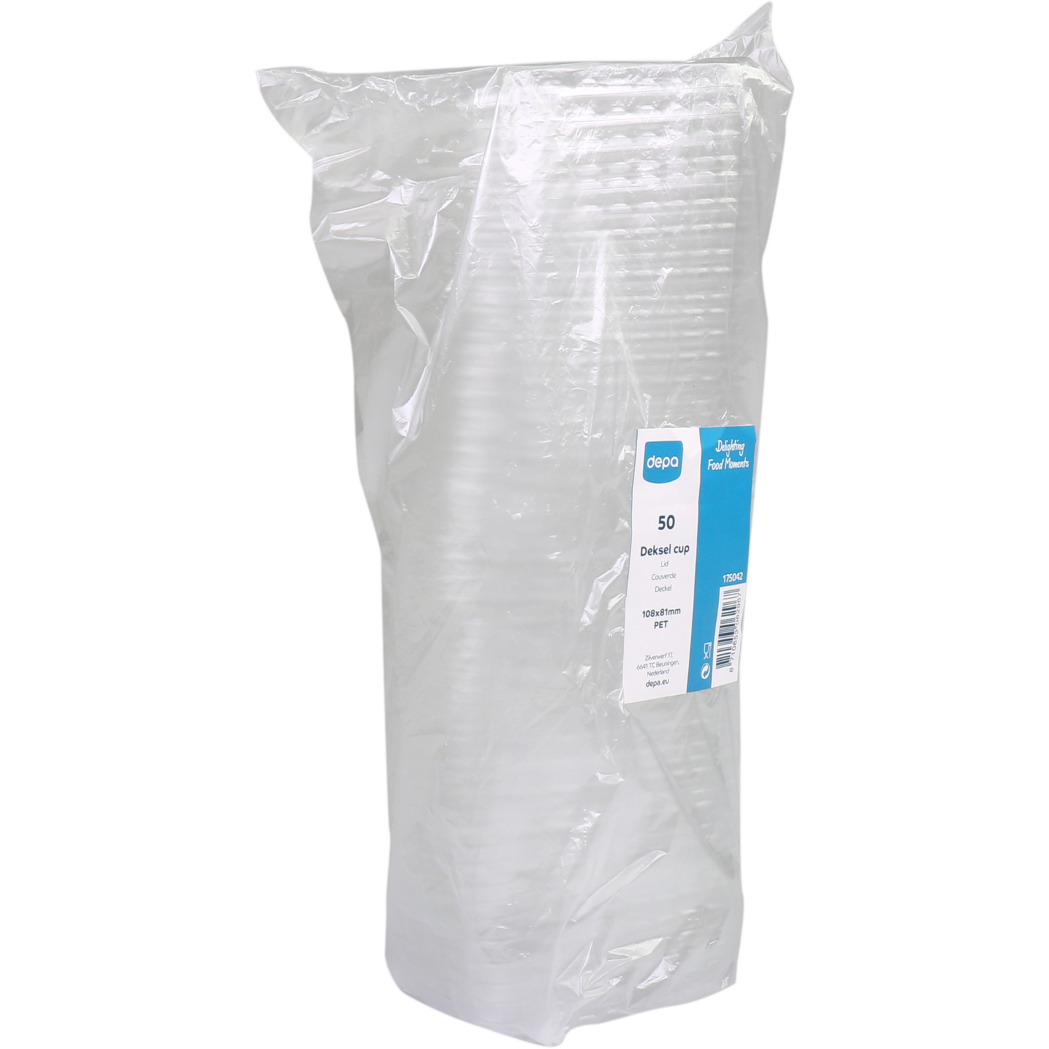 Depa Deksel, PET, 108x81x transparant 2