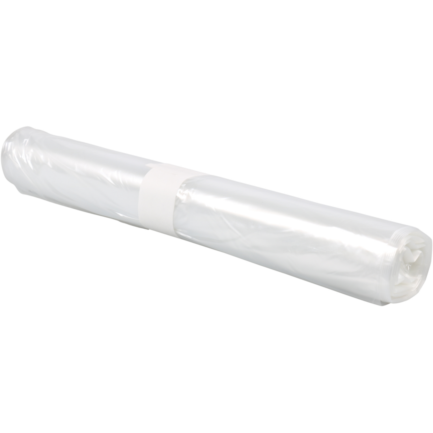 Afvalzak, Gerecycled LDPE, 400l, 70/ 15x200cm, transparant 2