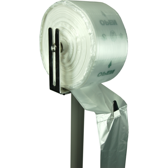 Zak, AGF-zak, HDPE, 20/ 9x51cm, 8my, transparant 1