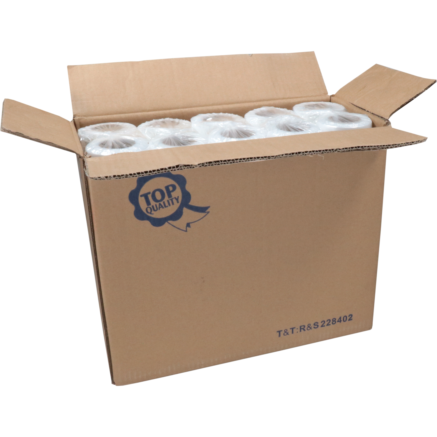 Top Quality Rol, polyrol, afscheurperforatie, lDPE, 30cm, 141m, transparant 4