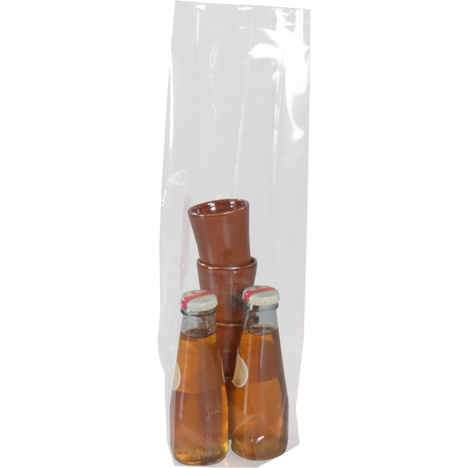 Zak, Diamantzak, OPP, ∅12cm, x40cm, 40my, transparant 2