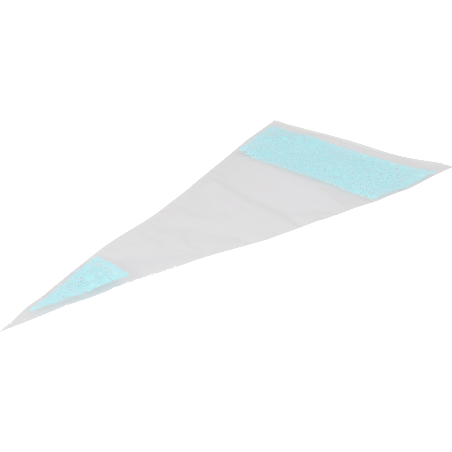 Puntzak, 370x180mm, PP, blauw 2