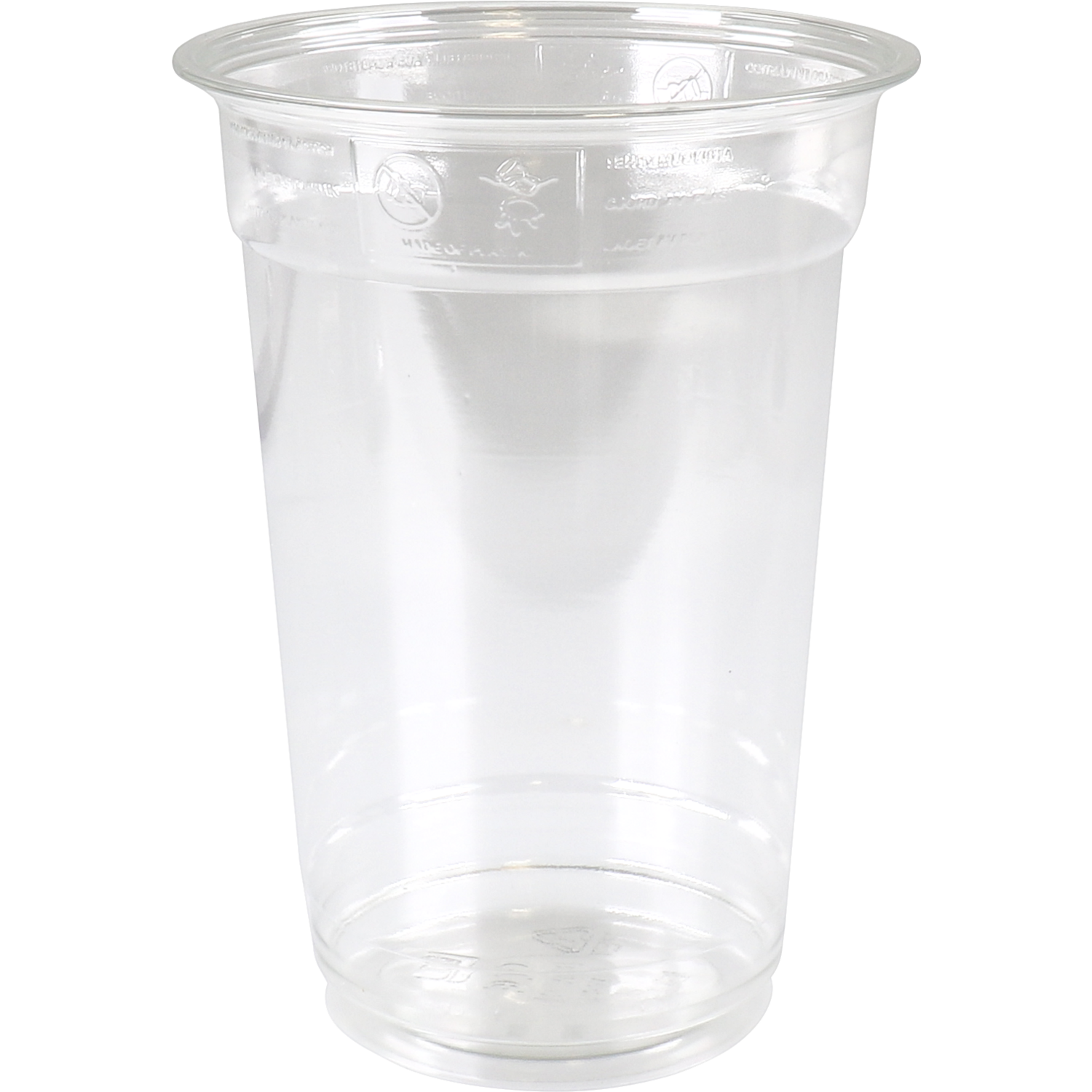 Glas, gerecycled PET, 129mm, 0.4l, transparant 1