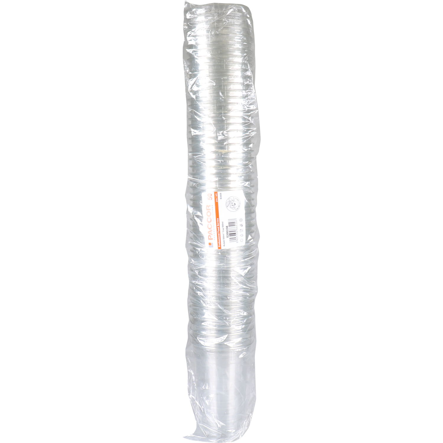 Glas, gerecycled PET, 148mm, 0.5l, transparant 2