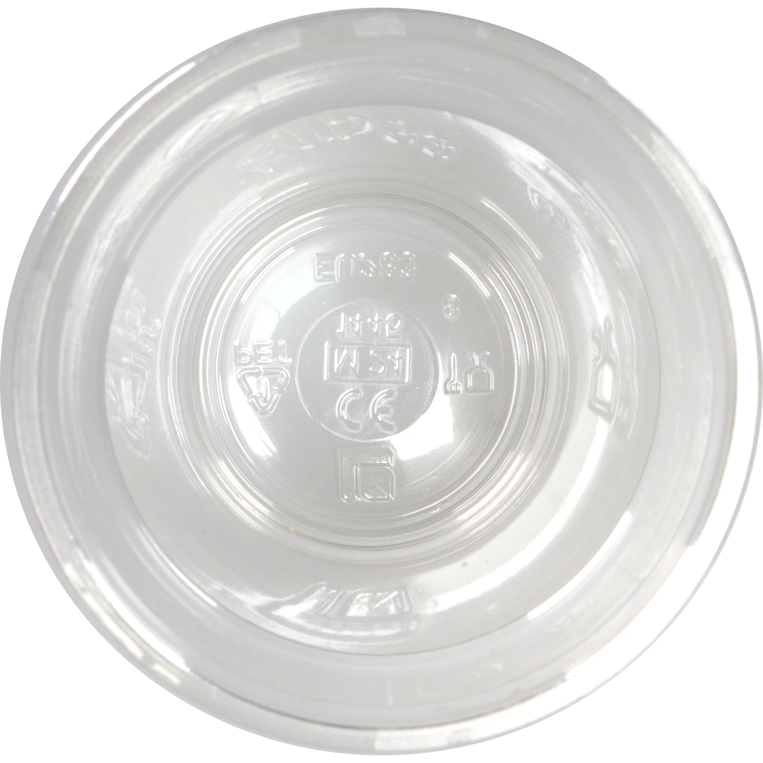 Glas, gerecycled PET, 200ml, 110mm, 0.2l, transparant 3