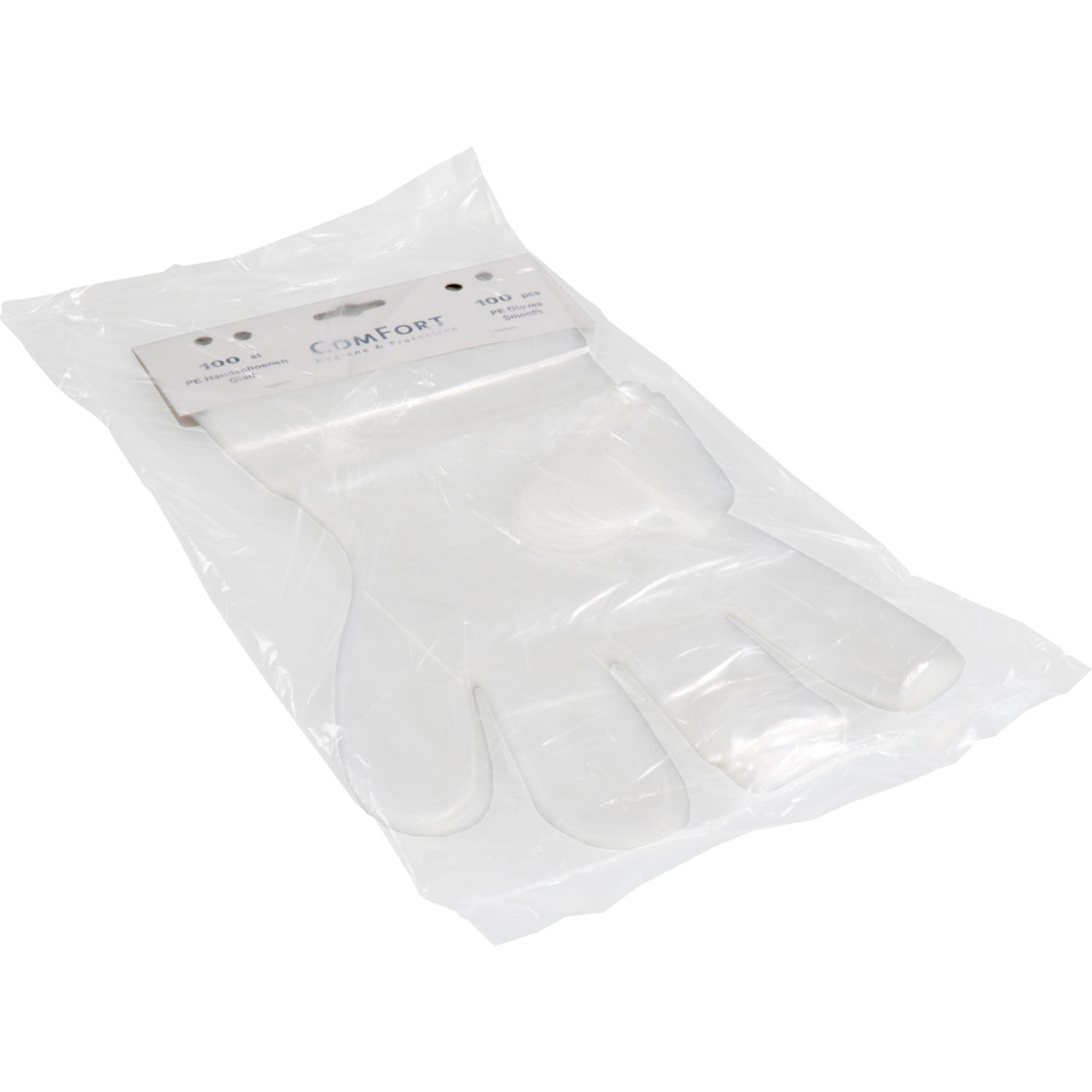 Handschoen, LDPE, transparant 4