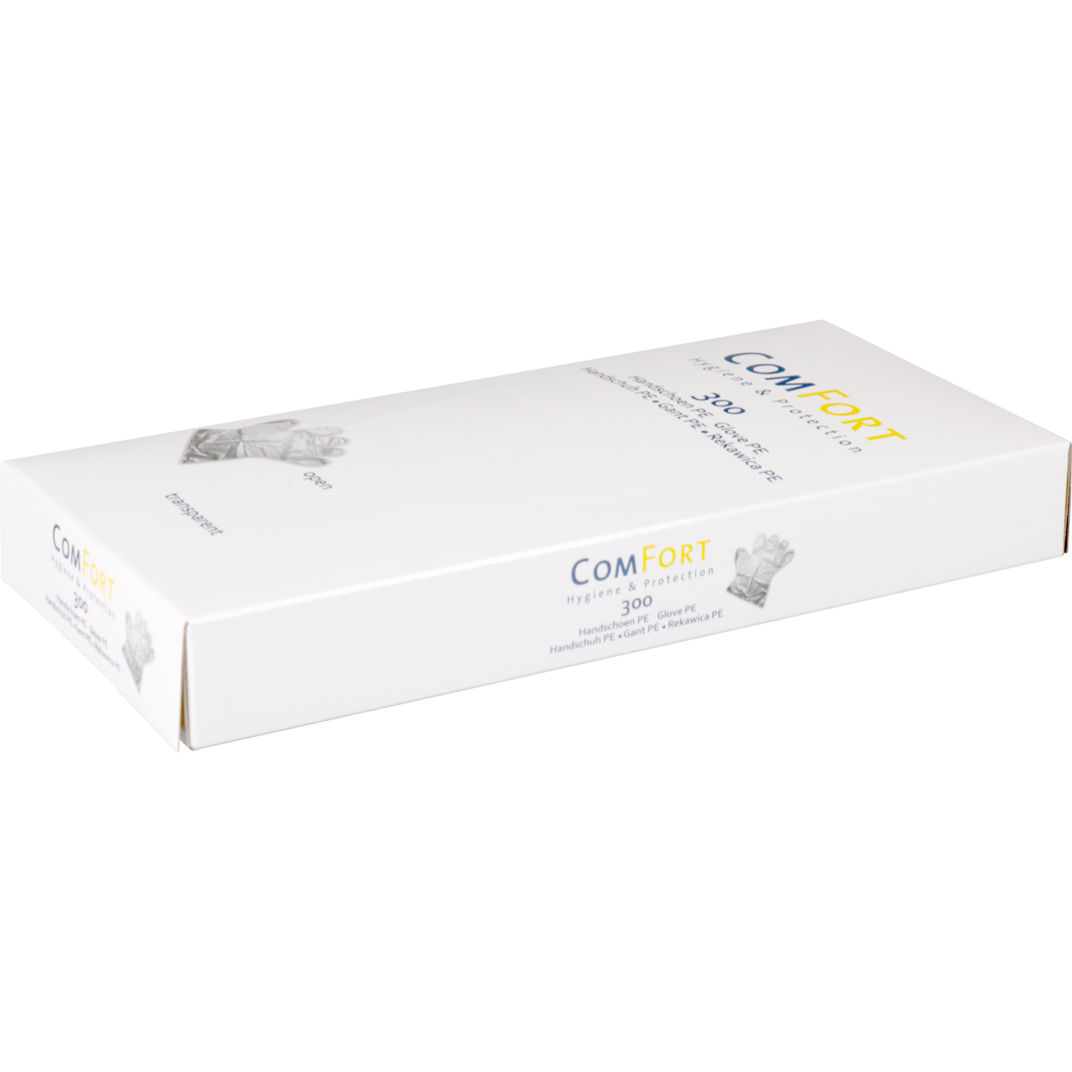 ComFort Handschoen, LDPE, L, transparant 4