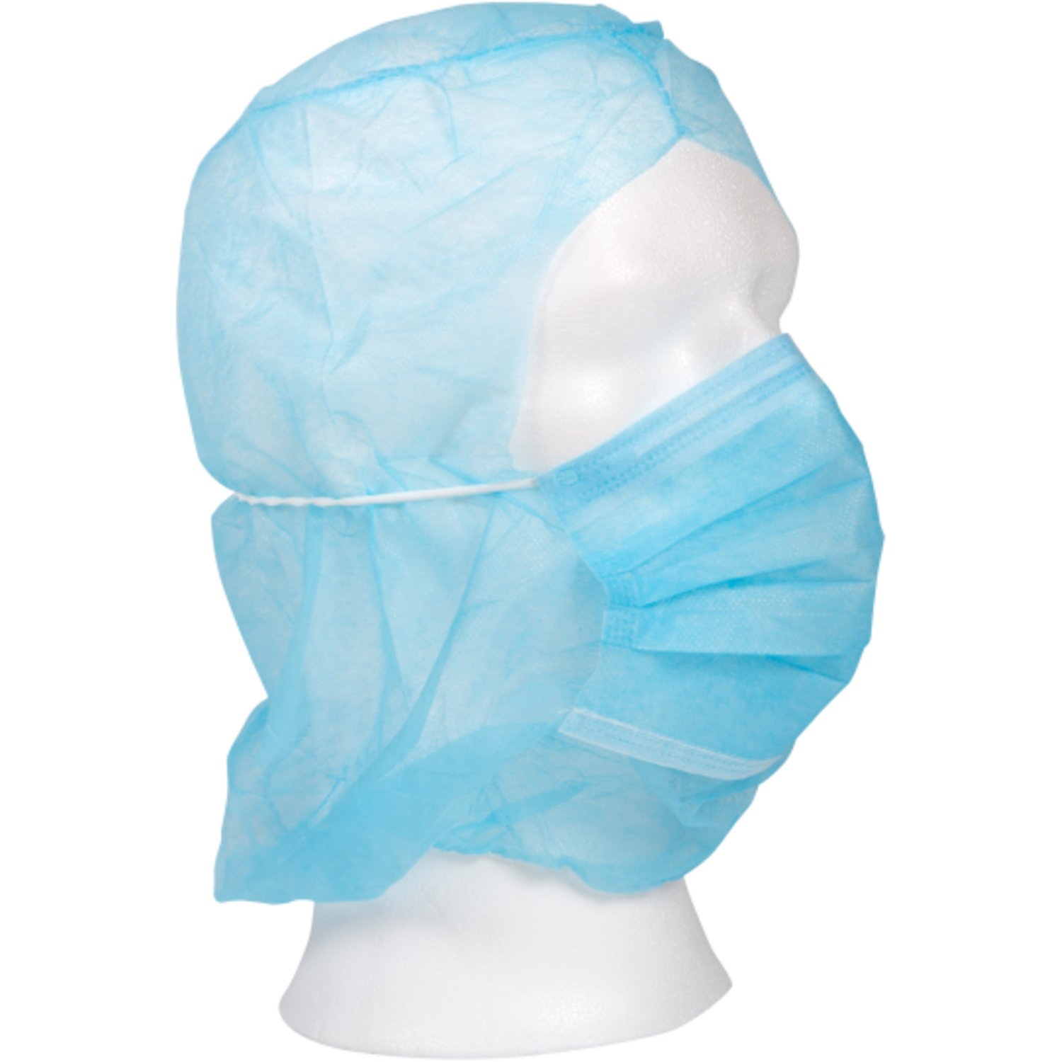 ComFort Astrocap, met mondmasker, 38x35cm, PP, blauw 1