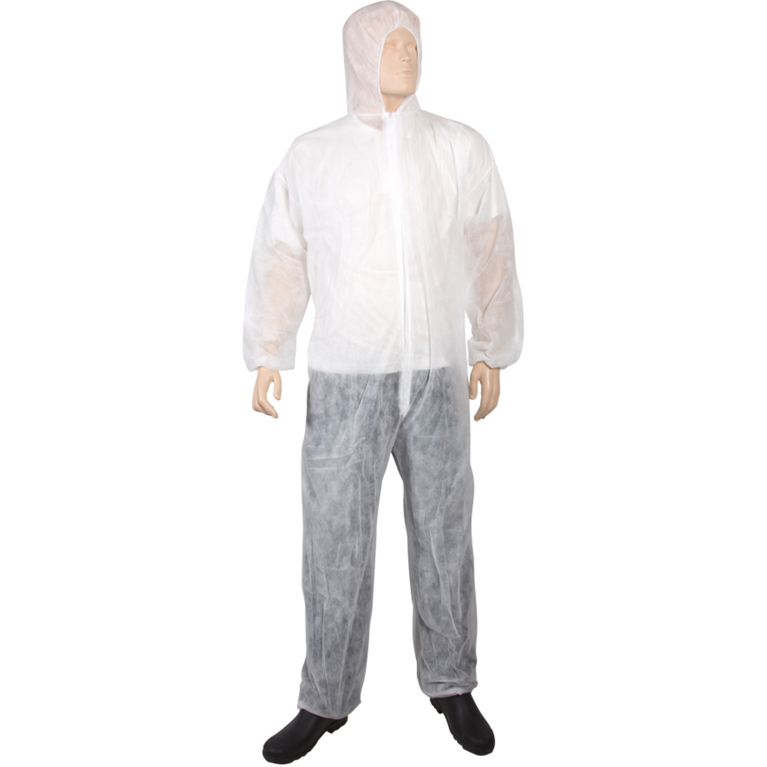 ComFort Overall, met capuchon, XXXL, PP, wit 1
