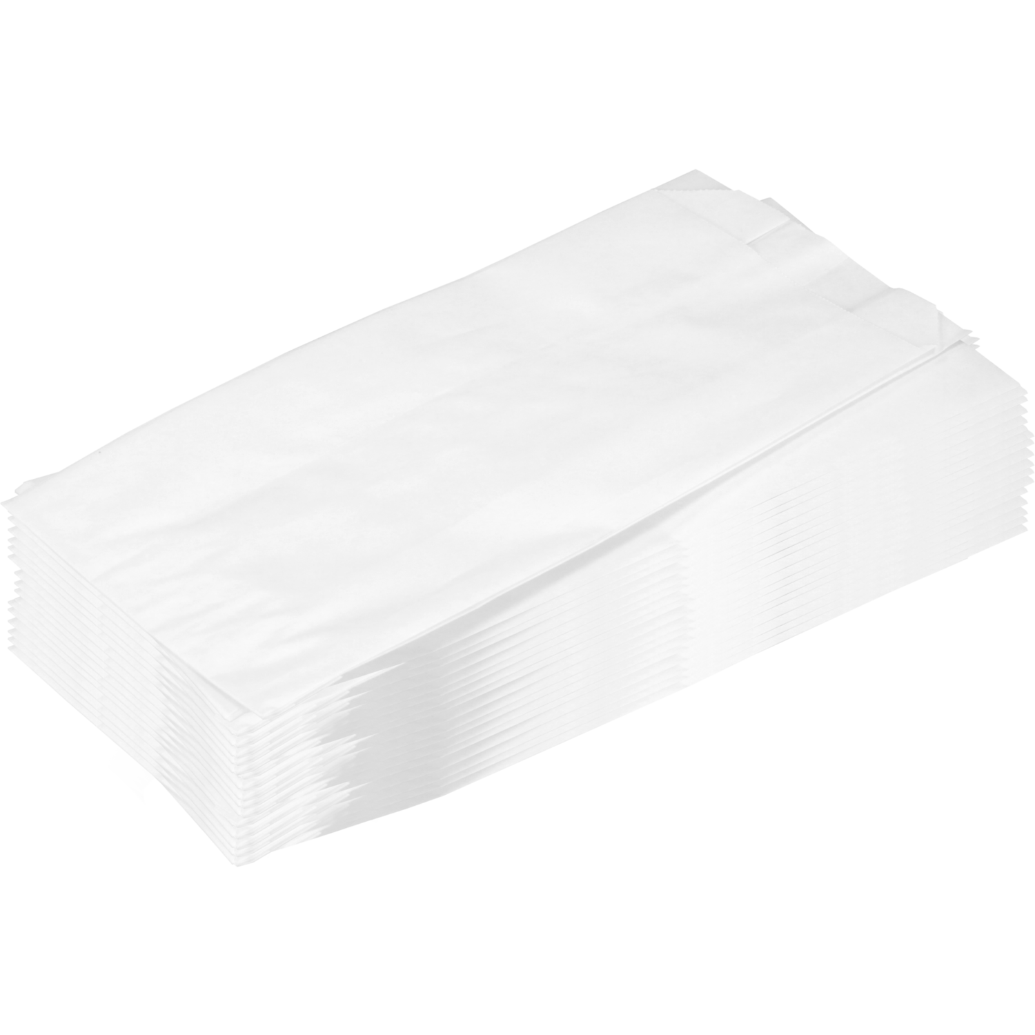 Zak, Snackzak, Ersatzpapier, Nr. 23, 1.5 ons, 9.5/ 3,25x24cm, wit 5