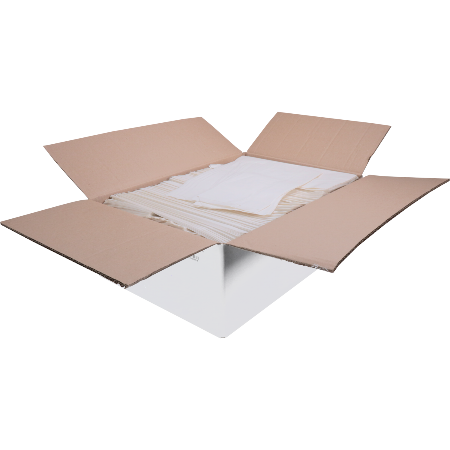Zak, Snackzak, Ersatzpapier, Nr. 27, 1 pond, 14/ 4x33cm, wit 6