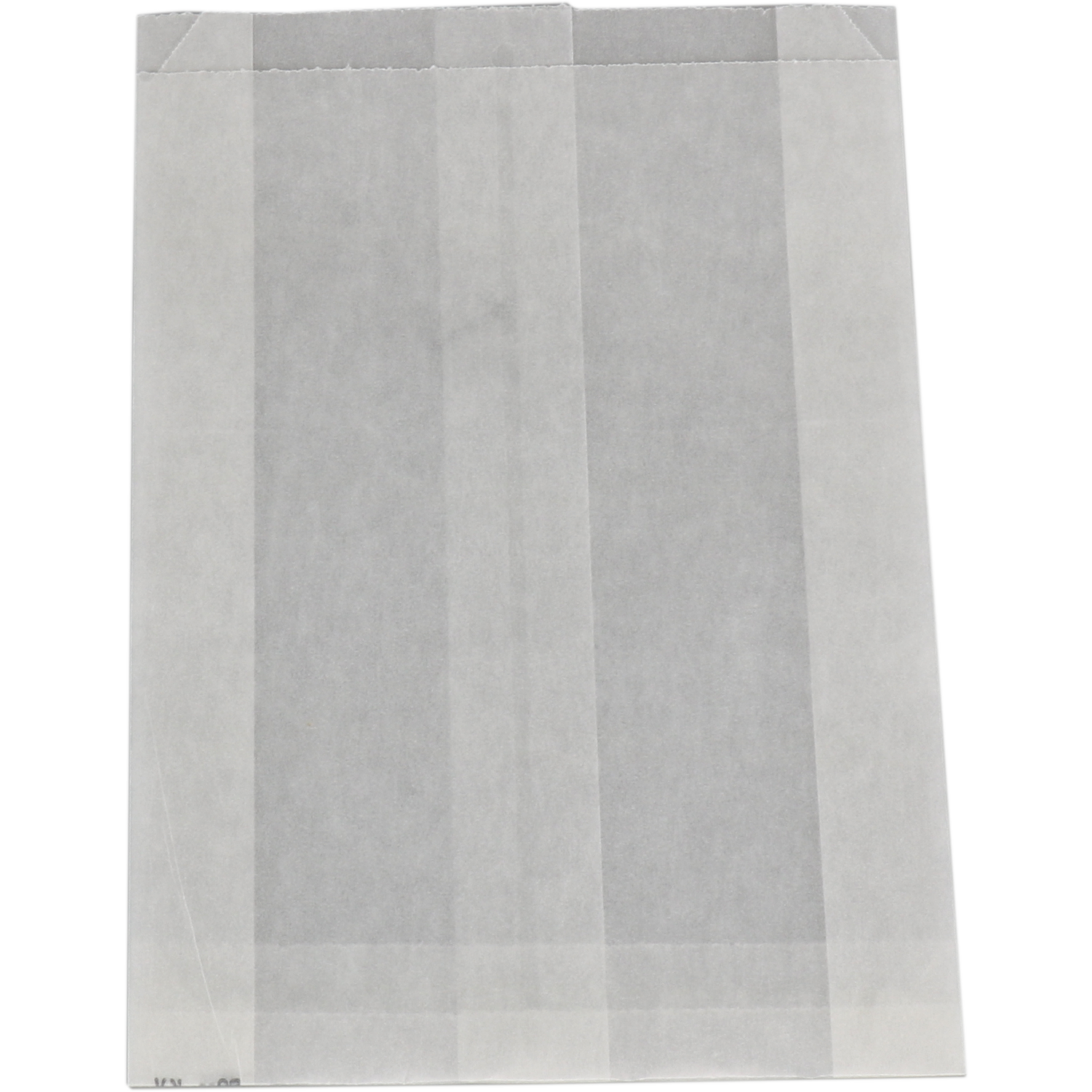 Zak, Snackzak, Papier, 0,5 pond, 16/ 5x23cm, wit 2