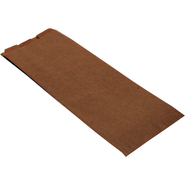 Zak, Levensmiddelenzak, Papier, 19/ 9x45.5cm, bruin 1