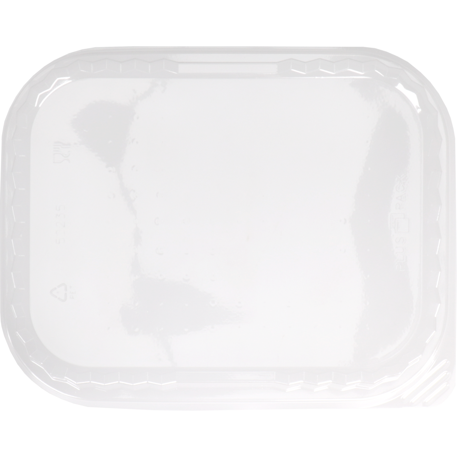 Deksel, Ready2Cook, PET, rechthoekig, 185x143x25mm, transparant 2