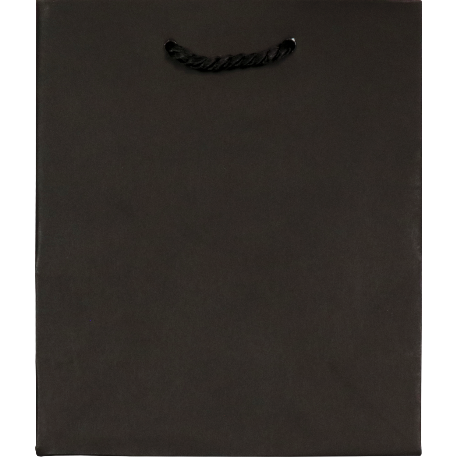 Tas, Papier, met koord, 16x 8x19cm, draagtas, zwart 5