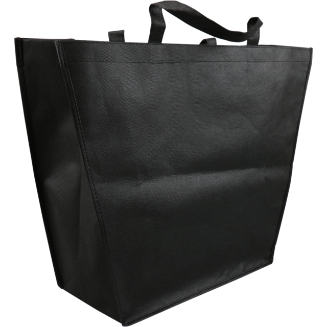 Shopper, PP, 50x 16x40cm, zwart 1