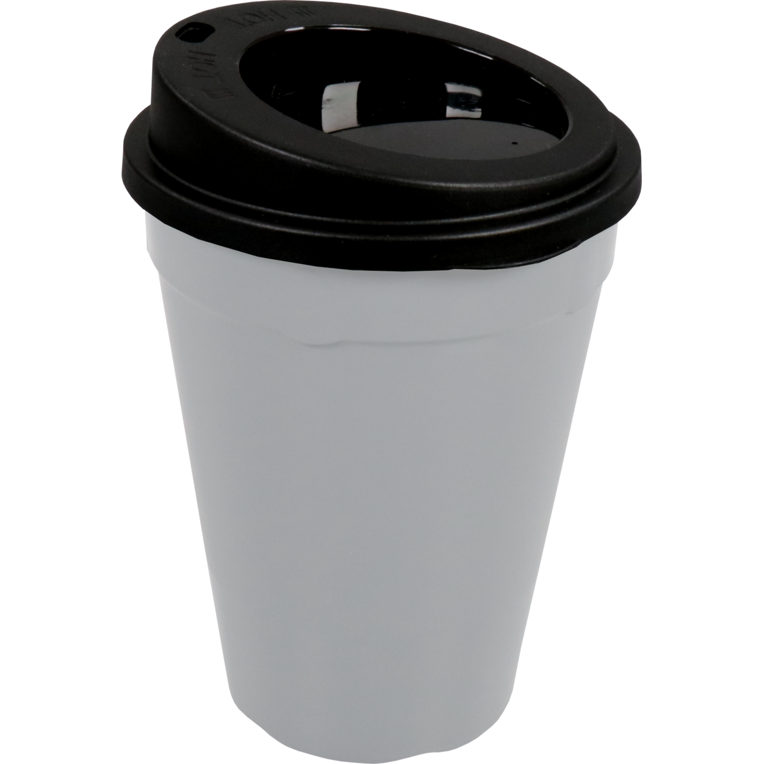 Deksel, PP, rond, reusable, Ø90mm, zwart 3