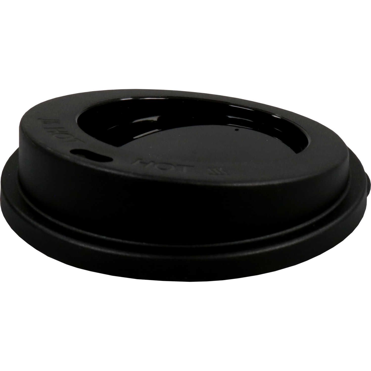 Deksel, PP, rond, reusable, Ø90mm, zwart 1