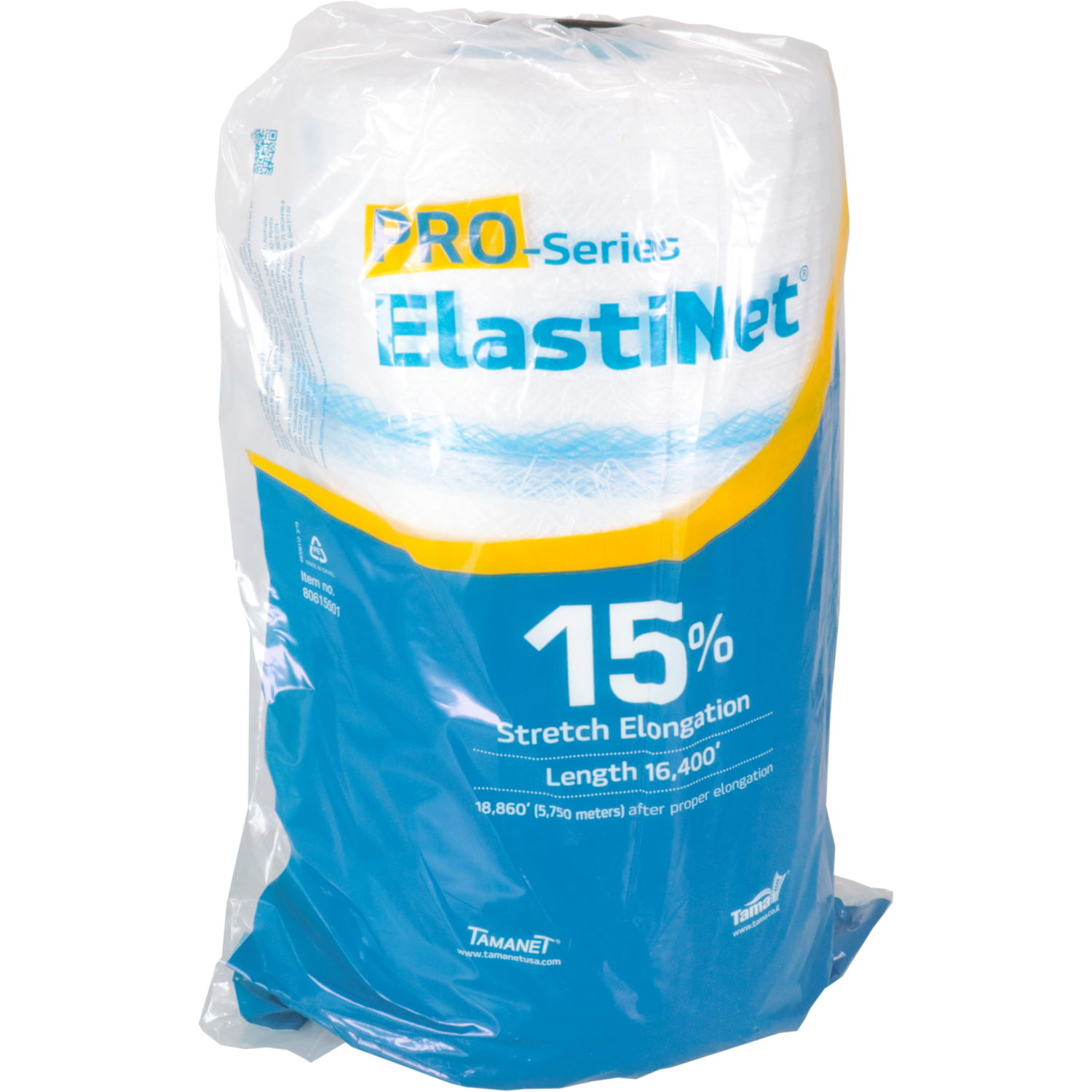 ElastiNet® Wikkelnet machinerollen, 50x5000m, transparant 3