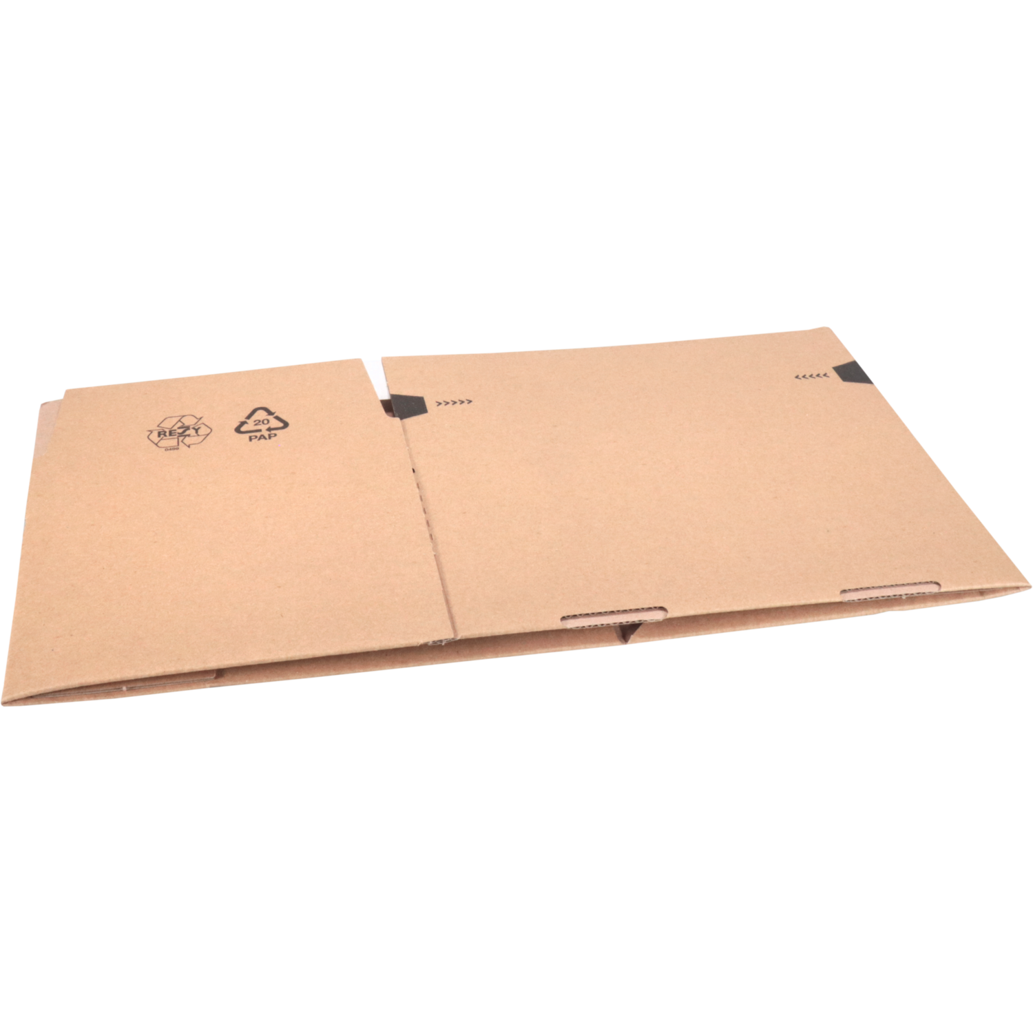 SendProof® Postpakketdoos, A5, golfkarton, 229x164x115mm, hoogte verstelbaar, zelfklevende strip, bruin 8