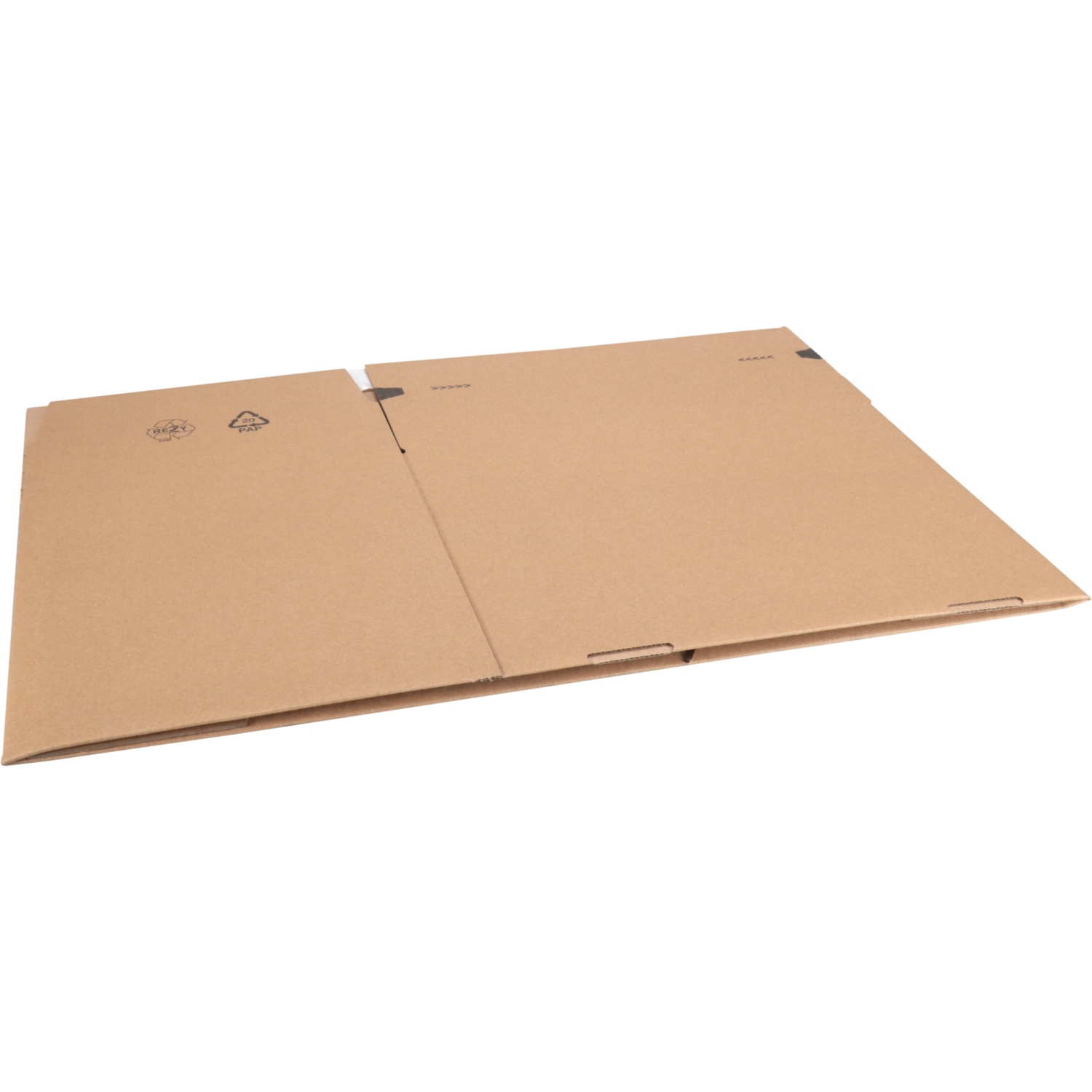 SendProof® Postpakketdoos, A4, golfkarton, 304x216x220mm, hoogte verstelbaar, zelfklevende strip, bruin 8