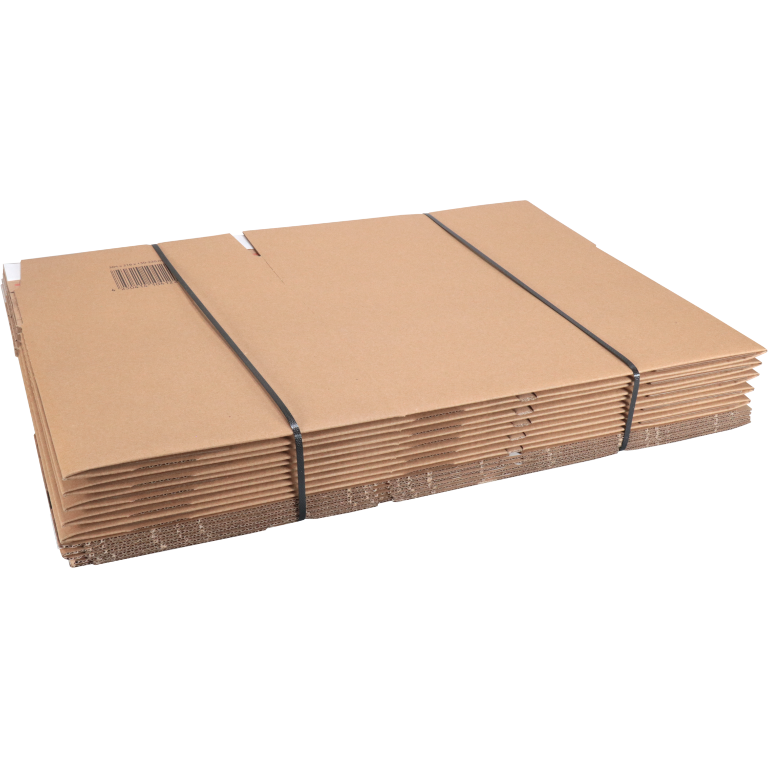 SendProof® Postpakketdoos, A4, golfkarton, 304x216x220mm, hoogte verstelbaar, zelfklevende strip, bruin 9